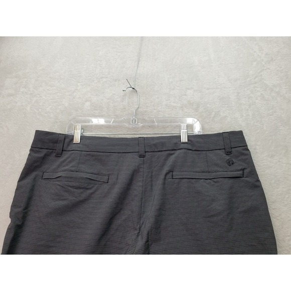 Lot Of 2 Hang Ten Board Shorts Men 40 Tan Dark Gray Polyester Pockets Drawstring - Picture 8 of 16